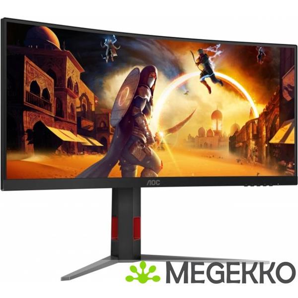 Grote foto aoc g4 cu34g4z 34 wqhd 240hz va gaming monitor computers en software overige computers en software