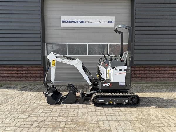 Grote foto bobcat e10 z minigraver nieuw sloop sorteer functie hydraulische wissel 3 bakken doe het zelf en verbouw kranen en graafmachines