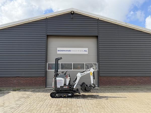 Grote foto bobcat e10 z minigraver nieuw sloop sorteer functie hydraulische wissel 3 bakken doe het zelf en verbouw kranen en graafmachines