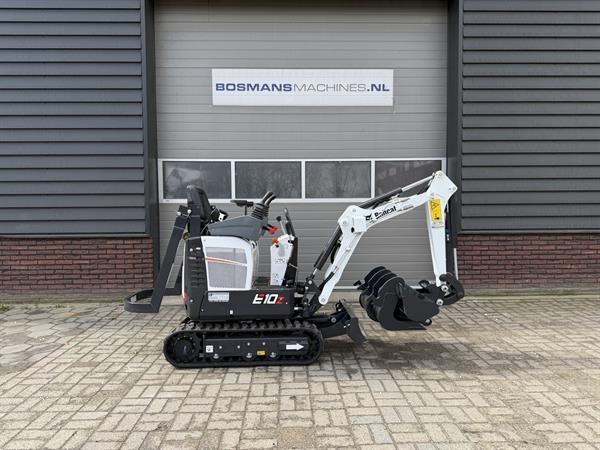 Grote foto bobcat e10 z minigraver nieuw sloop sorteer functie hydraulische wissel 3 bakken doe het zelf en verbouw kranen en graafmachines