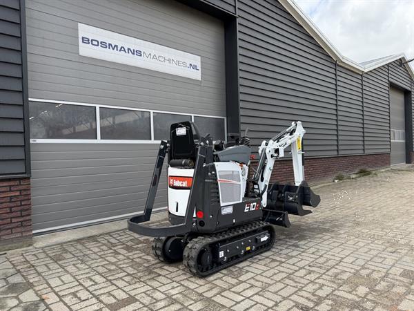 Grote foto bobcat e10 z minigraver nieuw sloop sorteer functie hydraulische wissel 3 bakken doe het zelf en verbouw kranen en graafmachines