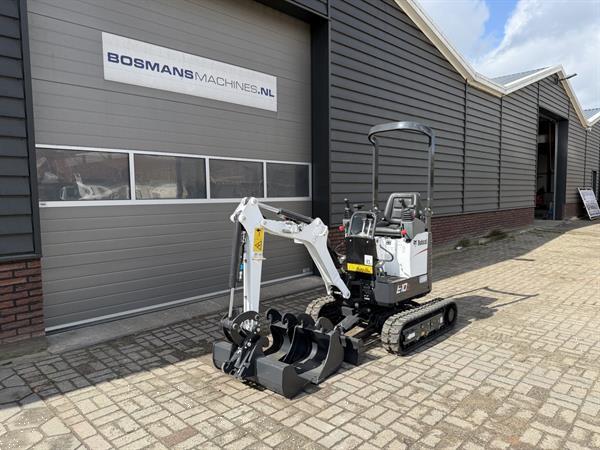 Grote foto bobcat e10 z minigraver nieuw sloop sorteer functie hydraulische wissel 3 bakken doe het zelf en verbouw kranen en graafmachines