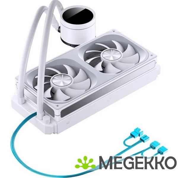 Grote foto jonsbo th 240 white computers en software overige computers en software