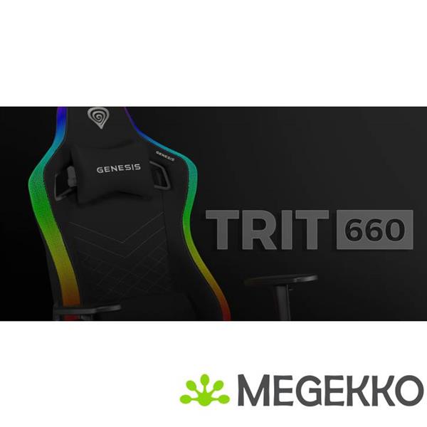 Grote foto genesis nfg 2247 gamingstoel in zwart spelcomputers games overige merken