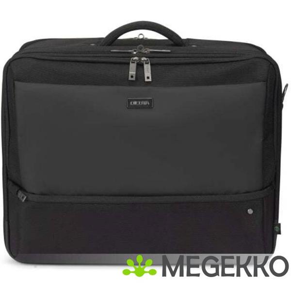 Grote foto dicota d32164 rpet laptoptas 43 9 cm 17.3 aktetas antraciet computers en software overige computers en software