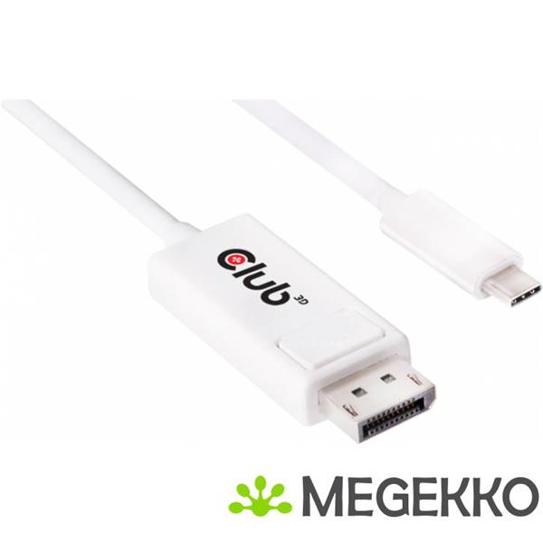Grote foto club3d usb 3.1 type c cable to displayport 1.2 uhd adapter computers en software overige computers en software