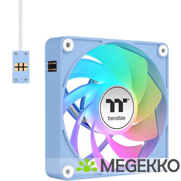 Grote foto thermaltake ct120 ex argb sync reverse ventilator 12 cm blauw 3 stuk s computers en software overige computers en software