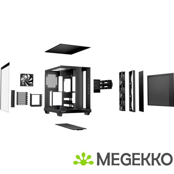 Grote foto be quiet light base 500 black computers en software behuizingen en kasten