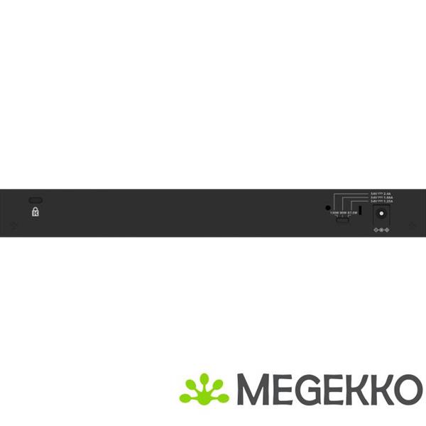 Grote foto netgear gs308lp 100eus 8 port unmanaged poe switch computers en software netwerkkaarten routers en switches