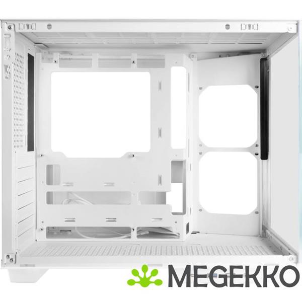 Grote foto mars gaming mc mirage midi tower wit computers en software behuizingen en kasten