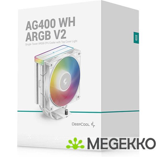 Grote foto deepcool ag400 wh argb computers en software overige computers en software
