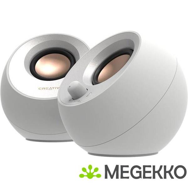 Grote foto creative labs pebble v3 wit computers en software overige computers en software