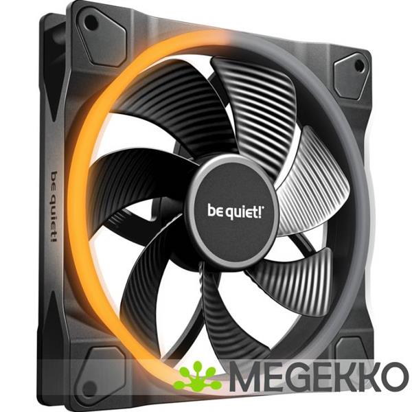Grote foto be quiet light wings 140mm pwm reverse black computers en software overige computers en software