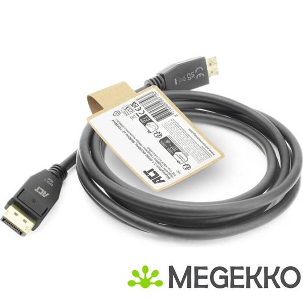 Grote foto act 3 meter 4k 240hz. 8k 60hz of 10k 30hz displayport 2.1 kabel. dp80 uhbr20 computers en software overige computers en software
