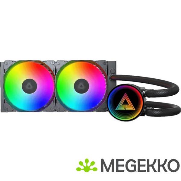 Grote foto montech lightflow 240 argb zwart computers en software overige computers en software