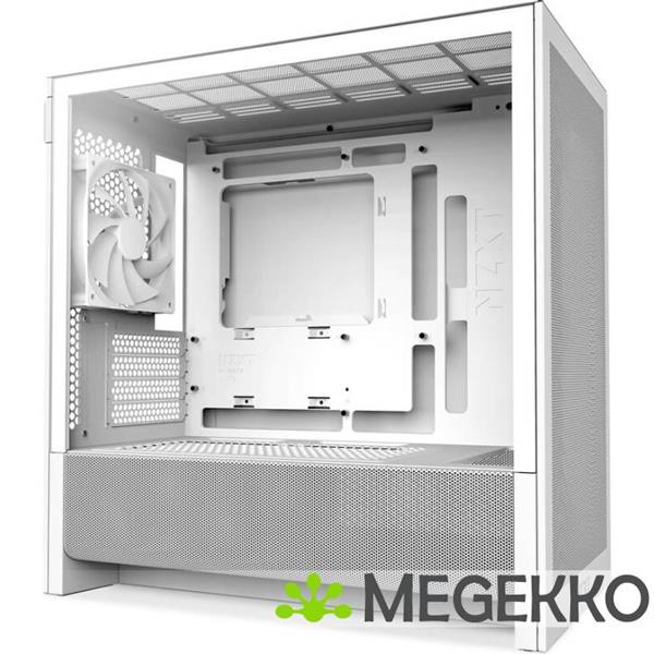 Grote foto nzxt h3 flow white computers en software behuizingen en kasten