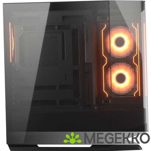 Grote foto cougar gaming fv270 rgb midi tower zwart computers en software behuizingen en kasten