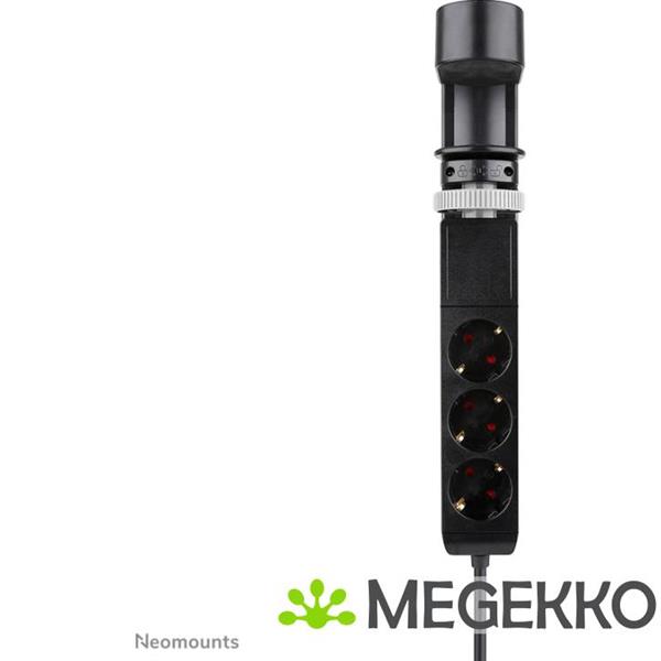 Grote foto neomounts ds22 840bl6 bureaucontactdoos met klem computers en software overige