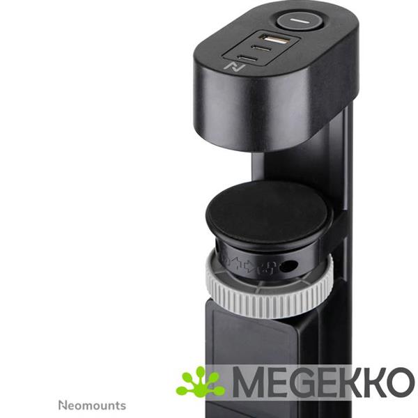 Grote foto neomounts ds22 840bl6 bureaucontactdoos met klem computers en software overige