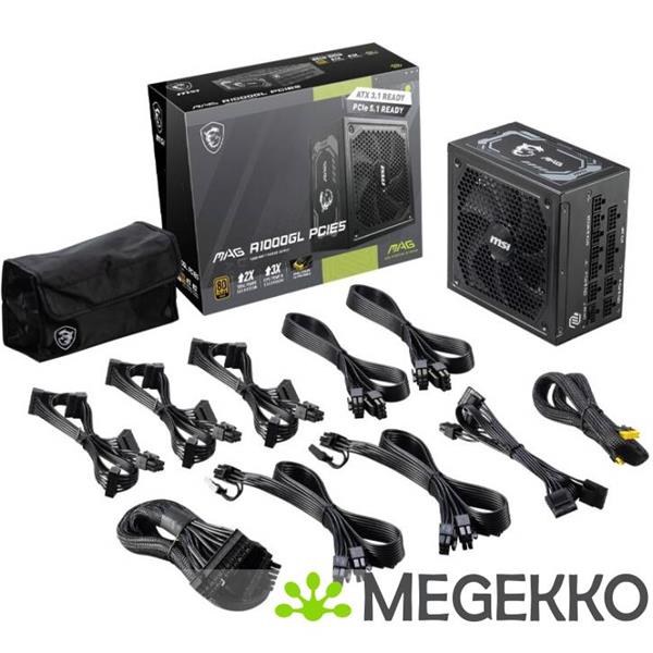 Grote foto msi mag a1000gl pcie5 computers en software overige