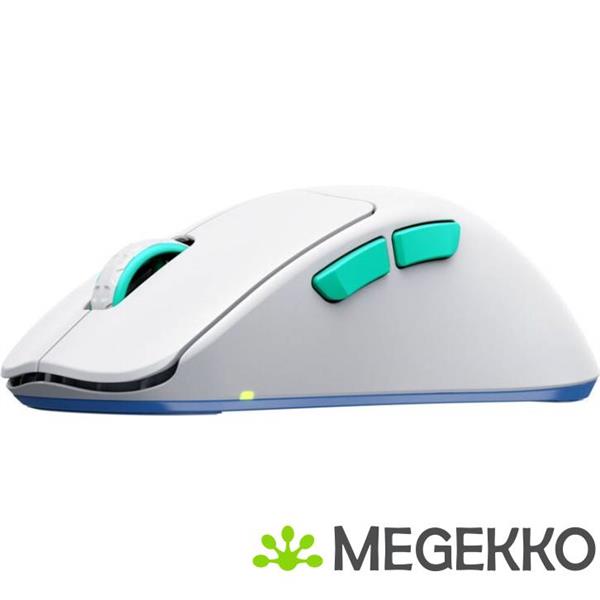 Grote foto cherry xtrfy m64 wit ergonomische draadloze gaming muis computers en software overige computers en software