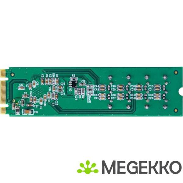 Grote foto startech.com m.2 naar 4 port sata adapter kaart m.2 pcie 3.0 naar sata hdd ssd uitbreidingskaart computers en software overige computers en software