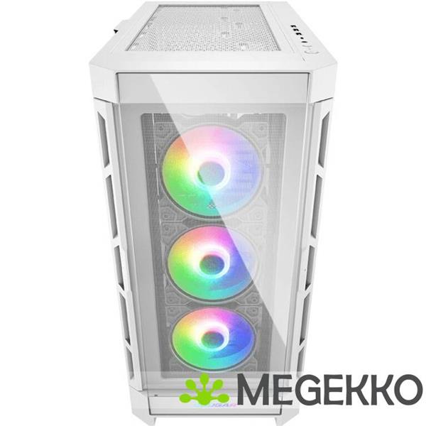 Grote foto cougar gaming duoface pro rgb midi tower wit computers en software behuizingen en kasten