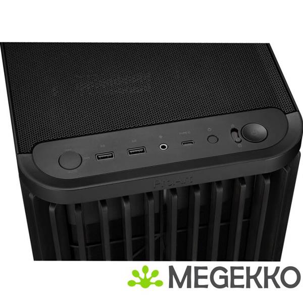 Grote foto asus proart pa401 wood metal panel computers en software behuizingen en kasten