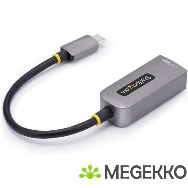 Grote foto startech.com 2.5gbe usb c naar ethernet adapter nbase t nic usb 3.0 type c 2.5 1g multi speed netw computers en software netwerkkaarten routers en switches