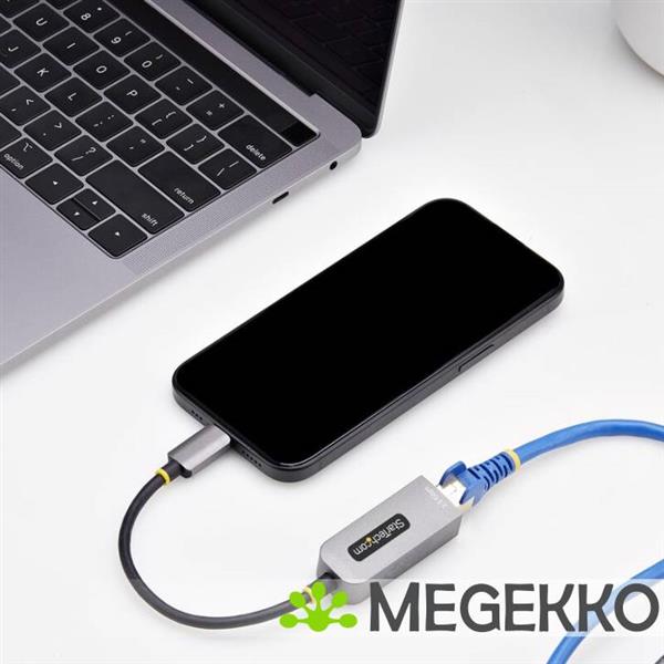 Grote foto startech.com 2.5gbe usb c naar ethernet adapter nbase t nic usb 3.0 type c 2.5 1g multi speed netw computers en software netwerkkaarten routers en switches