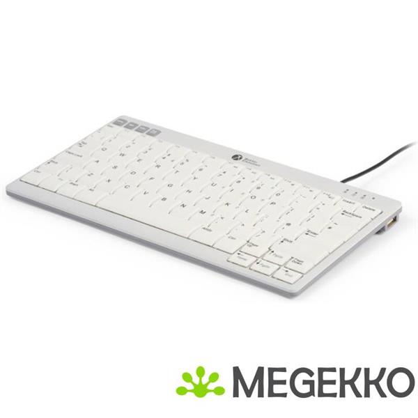 Grote foto bakkerelkhuizen ultraboard 950 v2 toetsenbord kantoor usb qwerty amerikaans engels donkergrijs lich computers en software toetsenborden