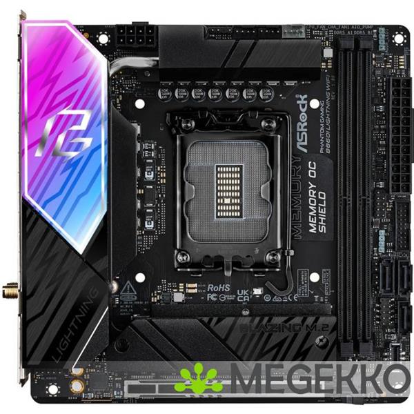 Grote foto asrock b860i lightning wifi computers en software moederborden