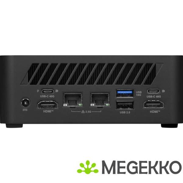 Grote foto msi cubi z ai 8m 006beu amd ryzen 7 8845hs barebone computers en software overige computers en software