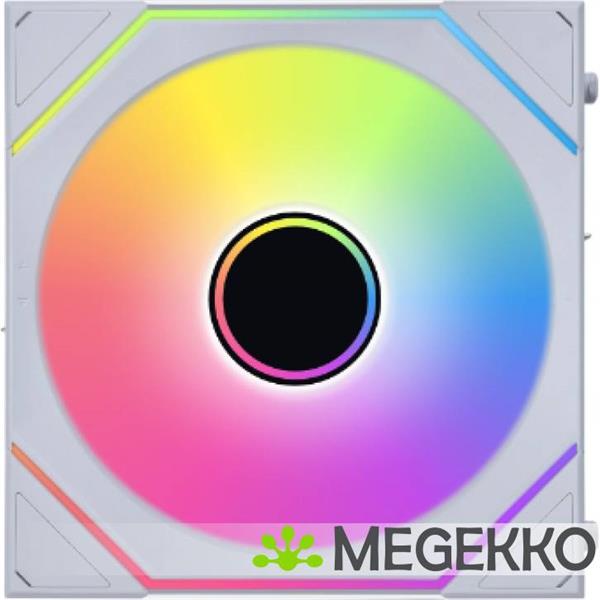 Grote foto lian li uni fan sl inf 140 wireless reversed 1 pack white computers en software overige computers en software