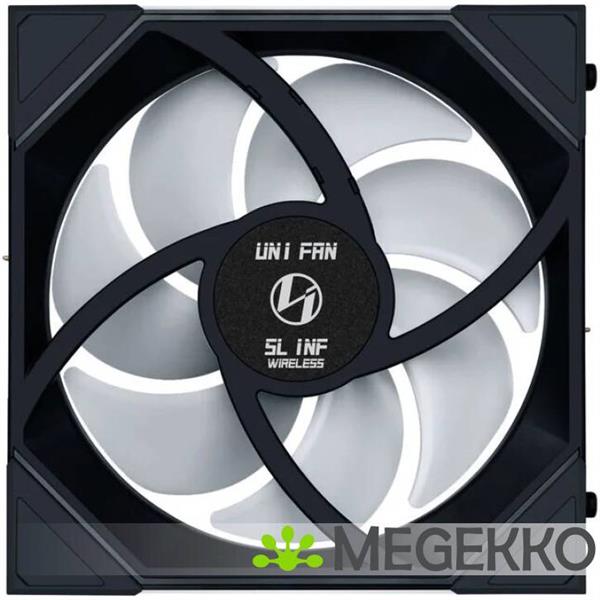 Grote foto lian li uni fan sl inf 140 wireless reversed 1 pack black computers en software overige computers en software
