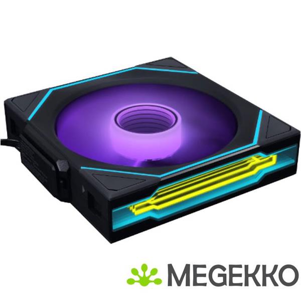 Grote foto lian li uni fan sl inf 140 wireless 1 pack black computers en software overige computers en software