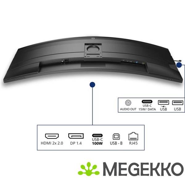 Grote foto philips 5000 series 49b2u5900c 00 49 dual qhd superwide va monitor computers en software overige computers en software