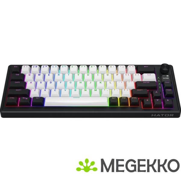 Grote foto hator skyfall 65 mag ultima 8k draadloos hall effect toetsenbord computers en software toetsenborden