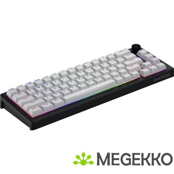 Grote foto hator skyfall 65 mag ultra draadloos hall effect toetsenbord computers en software toetsenborden