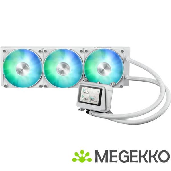 Grote foto asus max gaming lc 360 argb lcd white edition computers en software overige computers en software