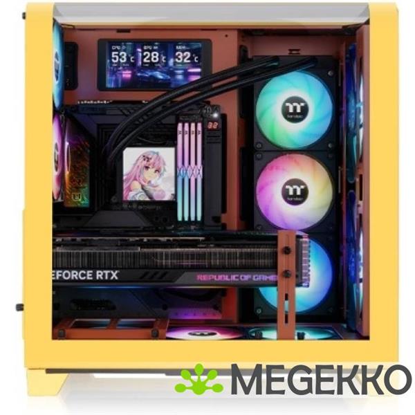 Grote foto thermaltake view 390 air butter caramel computers en software behuizingen en kasten