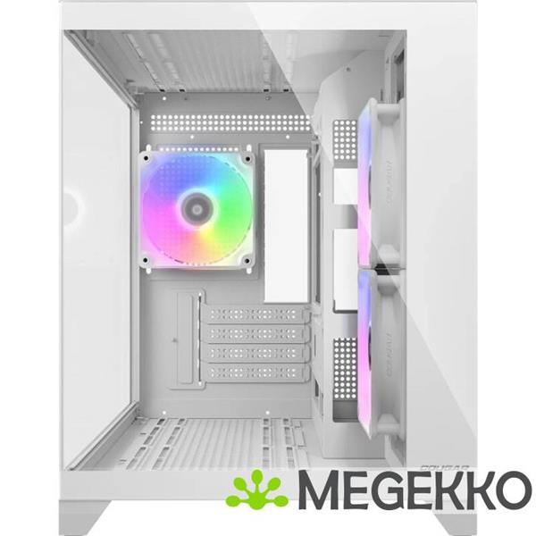 Grote foto cougar gaming fv150 mini rgb mini tower wit computers en software behuizingen en kasten