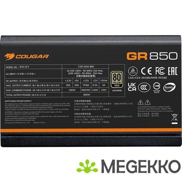 Grote foto cougar gaming gdn 750w modular 80 plus gold atx computers en software overige