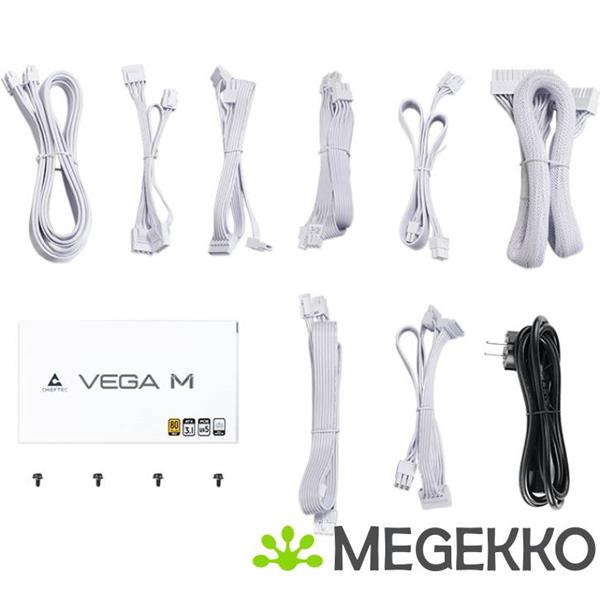 Grote foto chieftec vega m white 750w pc voeding computers en software overige