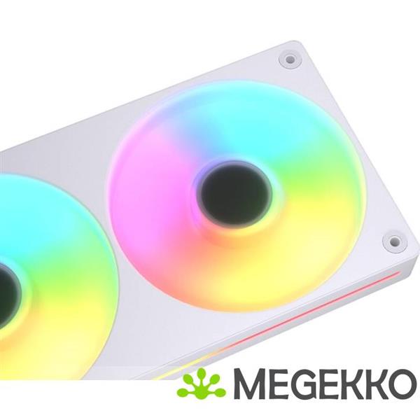 Grote foto cougar gaming unity 240 argb reverse blade wit computers en software overige computers en software