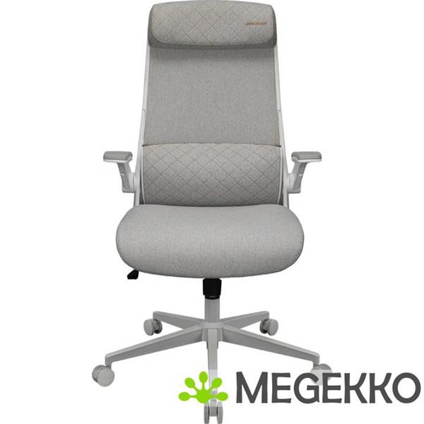 Grote foto cougar gaming stryder bureaustoel lichtgrijs spelcomputers games overige merken