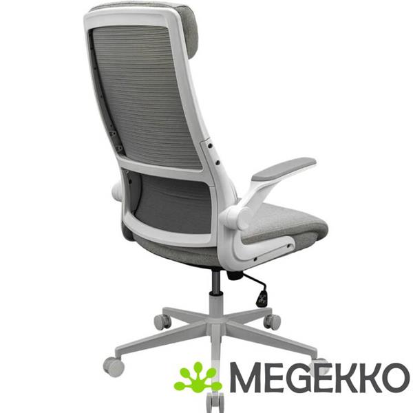 Grote foto cougar gaming stryder bureaustoel lichtgrijs spelcomputers games overige merken