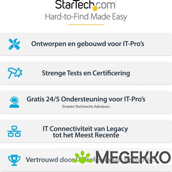 Grote foto startech.com 2.5gbe usb c naar ethernet adapter 100w pd pass through nbase t nic usb 3.0 type c 2 computers en software netwerkkaarten routers en switches