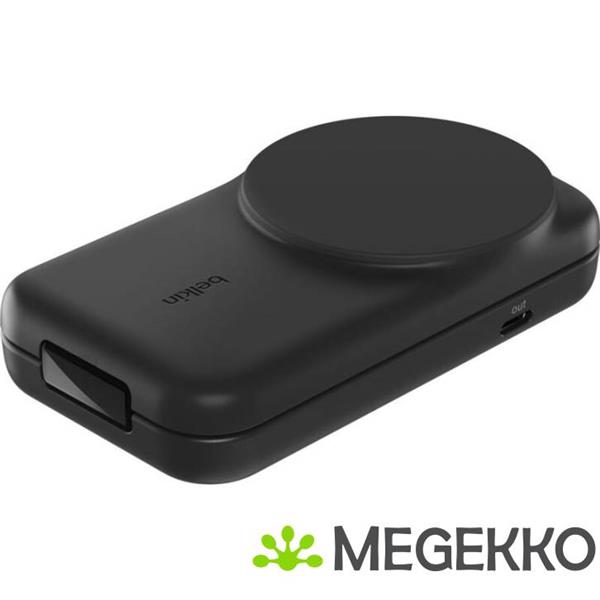 Grote foto belkin ultracharge 25w qi2 2in1 magnetic charger plus usb c eu black square binnen audio tv en foto algemeen