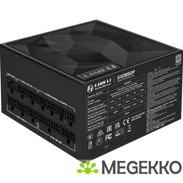 Grote foto lian li sx platinum 850w black computers en software overige